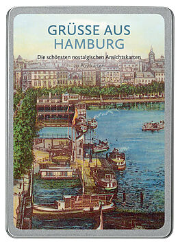 Postkartenbuch/Postkartensatz Grüße aus Hamburg von 