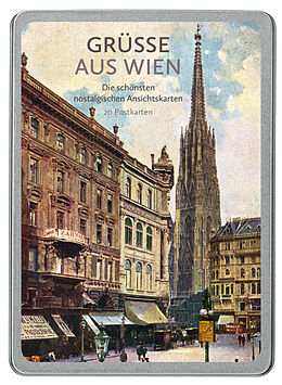 Postkartenbuch/Postkartensatz Grüße aus Wien von 