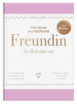 Blankobuch geb Für meine wunderbare Freundin von Elma van Vliet