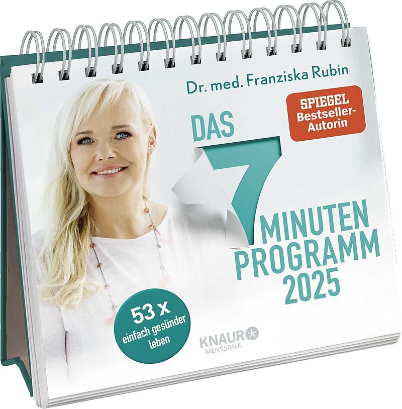 Wochenkalender 2025: Das 7-Minuten-Programm