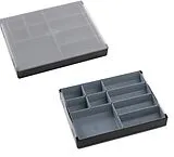 Asmodee GGS22001 - Token Silo Black, Gemegenic, Spielmaterial-Box Spiel