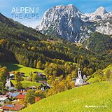 Kalender Alpha Edition Alpen Broschürenkalender 2024, im Format 70 x 60 cm, Monatskalender mit Platz für Notizen, Wandkalender für Entdecker von 
