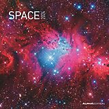 Kalender Space 2024 - Broschürenkalender 30x30 cm (30x60 geöffnet) - Kalender mit Platz für Notizen - Weltraum - Bildkalender - Wandplaner - Wandkalender von 