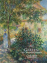 Spiralbindung Alpha Edition - Gärten des Impressionismus 2025 Bildkalender, 42x56cm, Kalender mit hochwertigen Kunstabbildungen für jeden Monat, internationales Kalendarium, Werke vieler Künstler von 