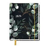 Kartonierter Einband Trötsch Taschenkalender A6 Wire-O Motiv Blumen 2025 mit Postkarten von 