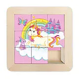 Trötsch Schiebepuzzle Einhornwelt Spiel