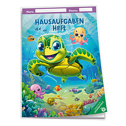 Kartonierter Einband Trötsch Hausaufgabenheft Grundschule Unterwasserwelt von 