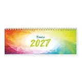 Kalender TRÖTSCH - Schreibtischquerkalender Timer Farben (eine Woche 2 Seiten) 2027 von