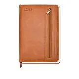 Kalender (Kal) TRÖTSCH - Wochenplaner A5 mit Tasche Braun 2027 von