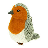 TRÖTSCH - Unsere Vogelwelt Plüsch-Rotkehlchen 12 cm mit Karabiner Spiel