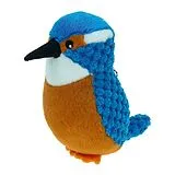 TRÖTSCH - Unsere Vogelwelt Plüsch Eisvogel 12 cm mit Karabiner Spiel
