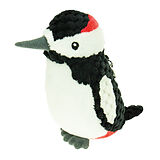 TRÖTSCH - Unsere Vogelwelt Plüsch Buntspecht 12 cm mit Karabiner Spiel