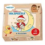 TRÖTSCH - Unser Sandmännchen Holzpuzzle Spiel