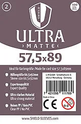 Shield Ultra Matte 2 - 100 Super Sleeves für Kartengröße 57,5 x 89 mm Spiel