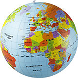 Drucksache (Non) Politischer Globus, Wasserball, aufblasbar von 