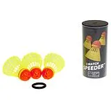 Speedminton 400223 - Speedertube 3er Matchpack Spiel