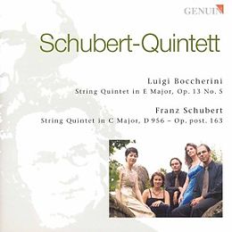 SCHUBERT-QUINTETT CD Schubert-Quintett, String Quintets by Boccherini and Schubert