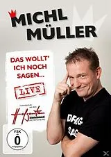 Das Wollt Ich Noch Sagen...Live (DVD) DVD