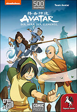 Avatar - Der Herr der Elemente (Team Avatar). Puzzle 500 Teile Spiel