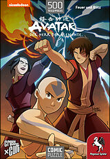 Avatar - Der Herr der Elemente (Feuer und Blitz). Puzzle 500 Teile Spiel