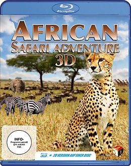 African Safari Adventure 3D 3D Blu-ray