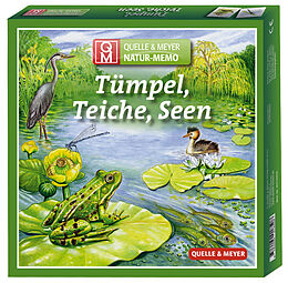Natur-Memo "Tümpel, Teiche, Seen" Spiel