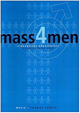  Notenblätter Mass4men - Osnabrücker Männermesse