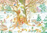 Kalender Adventskalender mit 24 Türchen von Anne C Wenzel