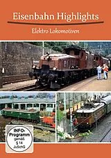 Eisenbahn Highlights Elektro Lokomotiven DVD