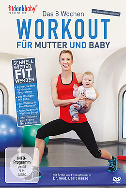Fitdankbaby: 8 Wochen Workout Für Mutter & Baby DVD