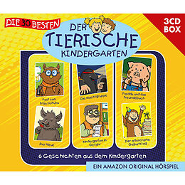 Der tierische Kindergarten CD Die 30 Besten: Der Tierische Kindergarten 3-cd-box