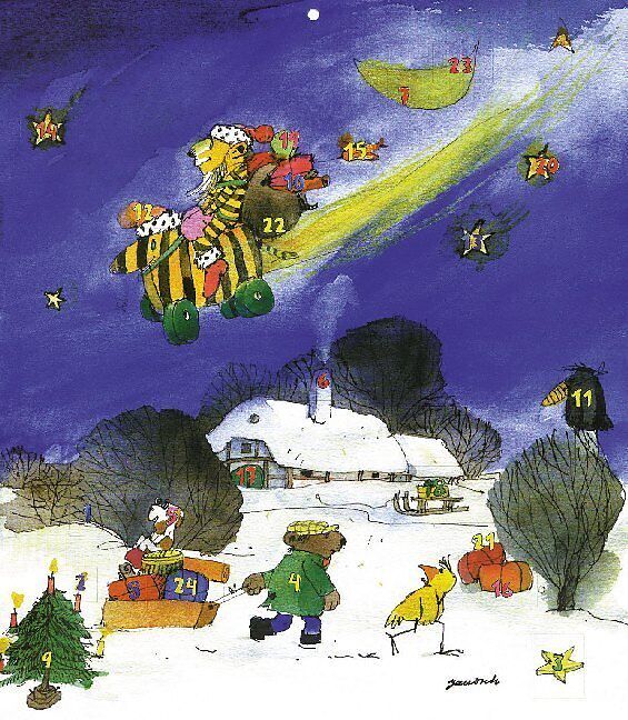 Janoschs Adventskalender "Vom Himmel hoch ..."