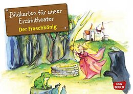 Textkarten / Symbolkarten Der Froschkönig. Kamishibai Bildkartenset von Brüder Grimm