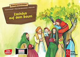 Textkarten / Symbolkarten Zachäus auf dem Baum. Kamishibai Bildkartenset von Susanne Brandt, Klaus-Uwe Nommensen