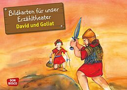 Textkarten / Symbolkarten David und Goliat. Kamishibai Bildkartenset. von Susanne Brandt, Klaus-Uwe Nommensen