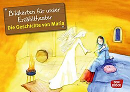 Textkarten / Symbolkarten Die Geschichte von Maria. Kamishibai Bildkartenset. von Bettina Herrmann, Sybille Wittmann