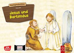Kartonierter Einband Jesus und Bartimäus. Kamishibai Bildkartenset. von Susanne Brandt, Klaus-Uwe Nommensen