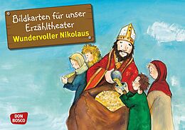 Textkarten / Symbolkarten Wundervoller Nikolaus. Kamishibai Bildkartenset. von Bettina Herrmann, Sybille Wittmann