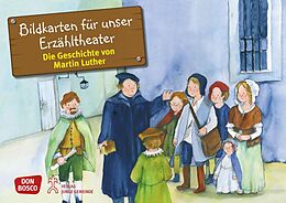 Textkarten / Symbolkarten Die Geschichte von Martin Luther. Kamishibai Bildkartenset. von Susanne Brandt