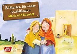 Kartonierter Einband (Kt) Maria und Elisabet. Kamishibai Bildkartenset. von Susanne Brandt, Klaus-Uwe Nommensen