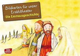 Textkarten / Symbolkarten Die Emmausgeschichte. Kamishibai Bildkartenset. von Susanne Brandt, Klaus-Uwe Nommensen