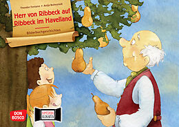 Textkarten / Symbolkarten Herr von Ribbeck auf Ribbeck im Havelland. Kamishibai Bildkartenset. von Theodor Fontane