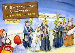 Textkarten / Symbolkarten Die Hochzeit zu Kana. Kamishibai Bildkartenset. von Martina Groß