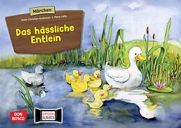 Textkarten / Symbolkarten Das hässliche Entlein. Kamishibai Bildkartenset. von Hans Christian Andersen