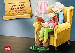 Textkarten / Symbolkarten Opa und ich Hand in Hand. Kamishibai Bildkartenset von Lydia Hauenschild
