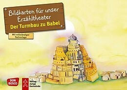 Textkarten / Symbolkarten Der Turmbau zu Babel. Kamishibai Bildkartenset. von Susanne Brandt, Klaus-Uwe Nommensen