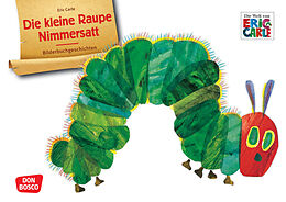 Textkarten / Symbolkarten Die kleine Raupe Nimmersatt. Kamishibai Bildkartenset von Eric Carle