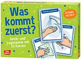 Textkarten / Symbolkarten Was kommt zuerst? von Jeanette Boetius