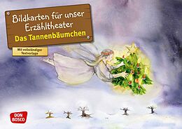 Textkarten / Symbolkarten Das Tannenbäumchen. Kamishibai Bildkartenset. von Luise Büchner