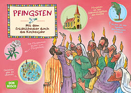 Textkarten / Symbolkarten Pfingsten. Kamishibai Bildkartenset von Esther Hebert, Gesa Rensmann